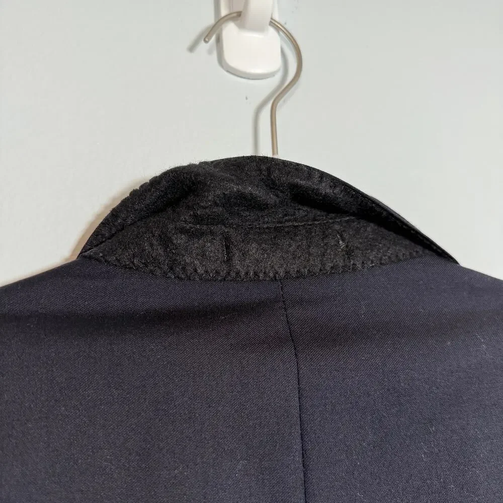 Loro Piana Wool Fabric Daniel Cremieux Navy Wool Blazer 42L Made in USA Union